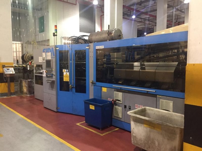SIPA SFL 6 6 reheat stretch blow moulding machine 2 2007 01